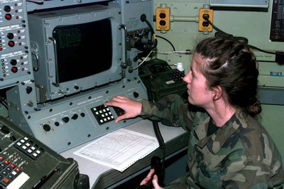 operator at screen